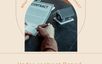 Under Contract & Next STEPS