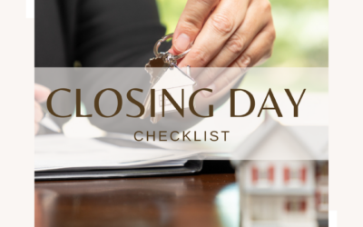 Real Estate Closing Day