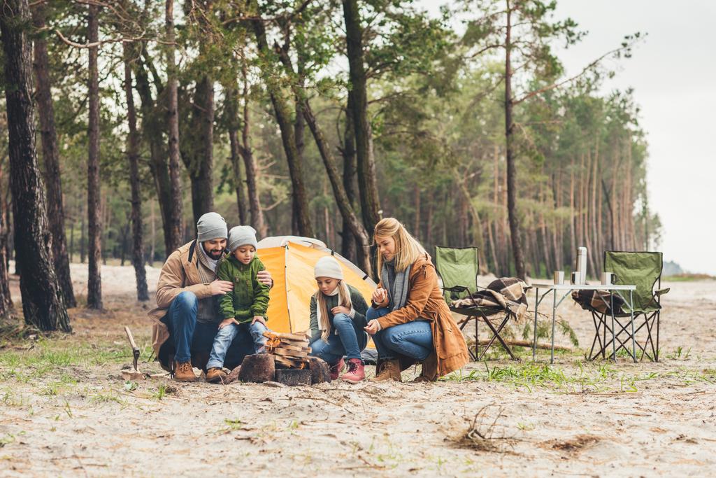 family camping