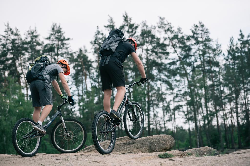 mountain biking